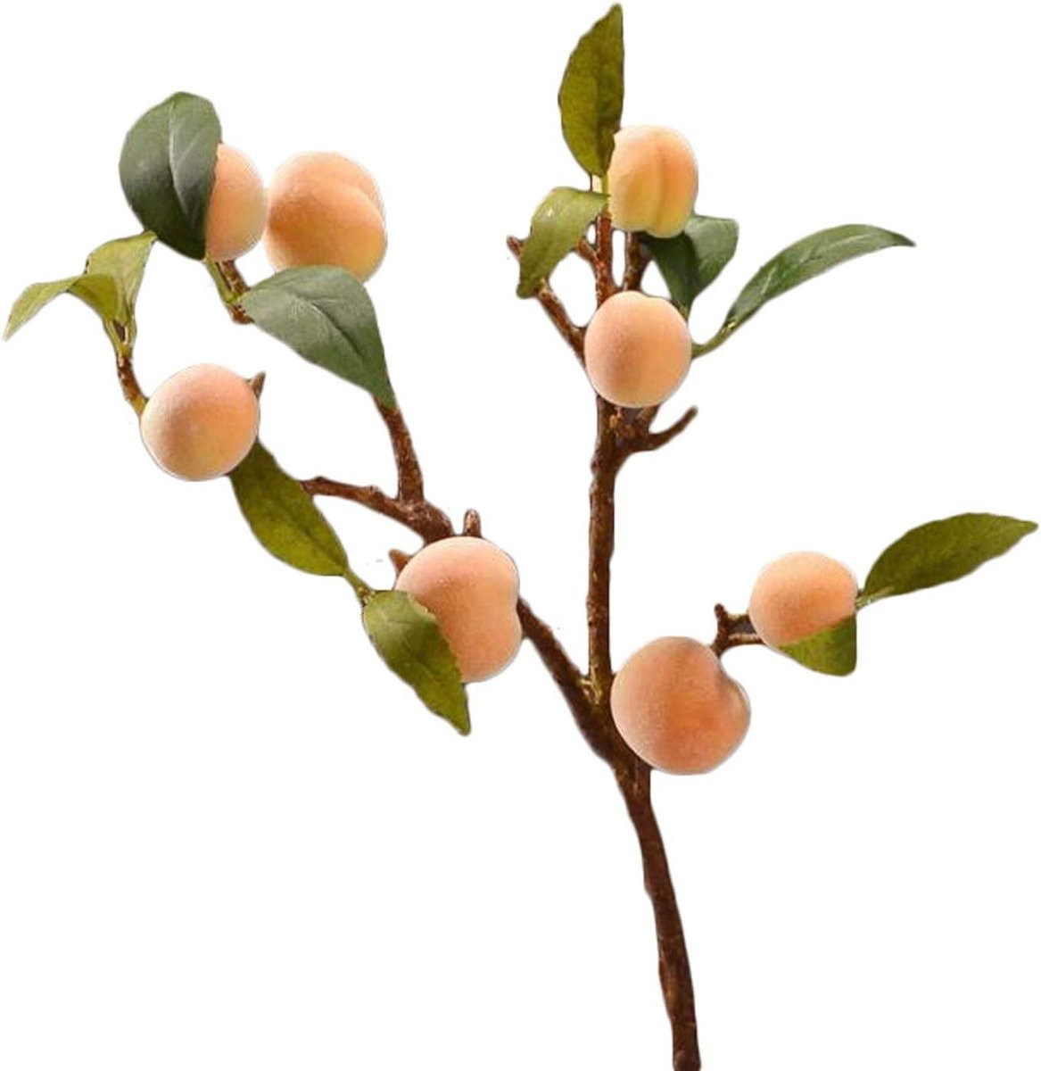 Kunstmatige Perzik Takken - Geel - 74 cm