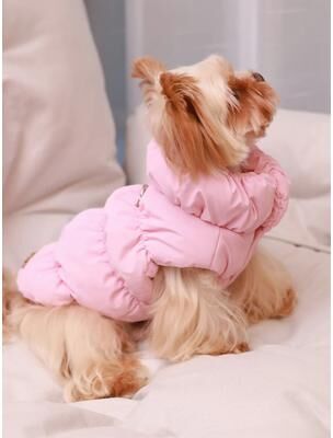 Uplifted Finds Premium Dog Jacket For Autumn Winter pink m