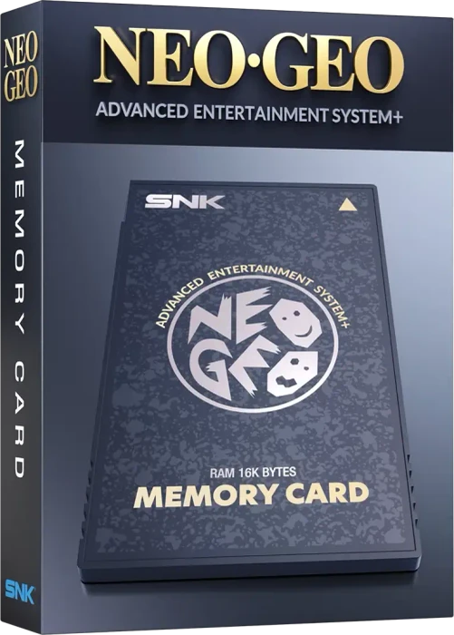 NEOGEO AES+ Memory Card Black