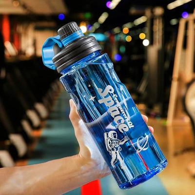 Uplift Treasures Large Capacity Sports Water Bottle blue 2.0l