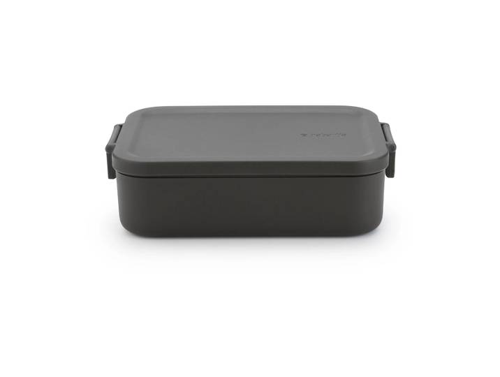 Brabantia Lunch box médium Make & Take 1,1 L Gris foncé