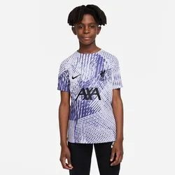 Nike FC Liverpool Dri-FIT Pre-Match Oberteil Kinder violett