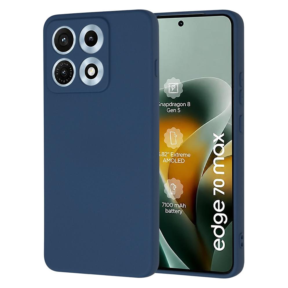 Techsuit - SoftFlex - Motorola Edge 70 Max - Navy Blue (Motorola Edge 70) (72711449)