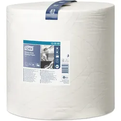 Tork 130060 extra starke Reinigungstücher W1 37x34 cm weiß 37x34 cm, 1000 Abrisse/Rolle, 1 Rolle, geprägt