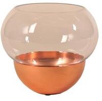 BIDK Home Glass Bowl/Vase- A