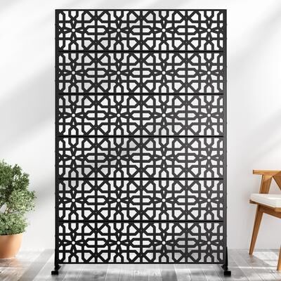Dovelina 72'' x 47'' Privacy Metal Screen Fence Panel