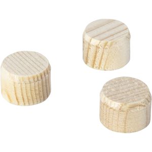 Wolfcraft Holzzapfen 2941000, konisch, Kiefernholz, glatte Oberfläche, (ØxL) 20 x 10mm, 40 Stück