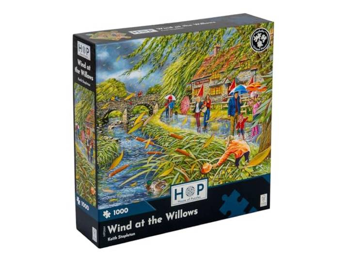 House of Puzzles legpuzzel Wind at the Willows 1000 stukjes puzzel