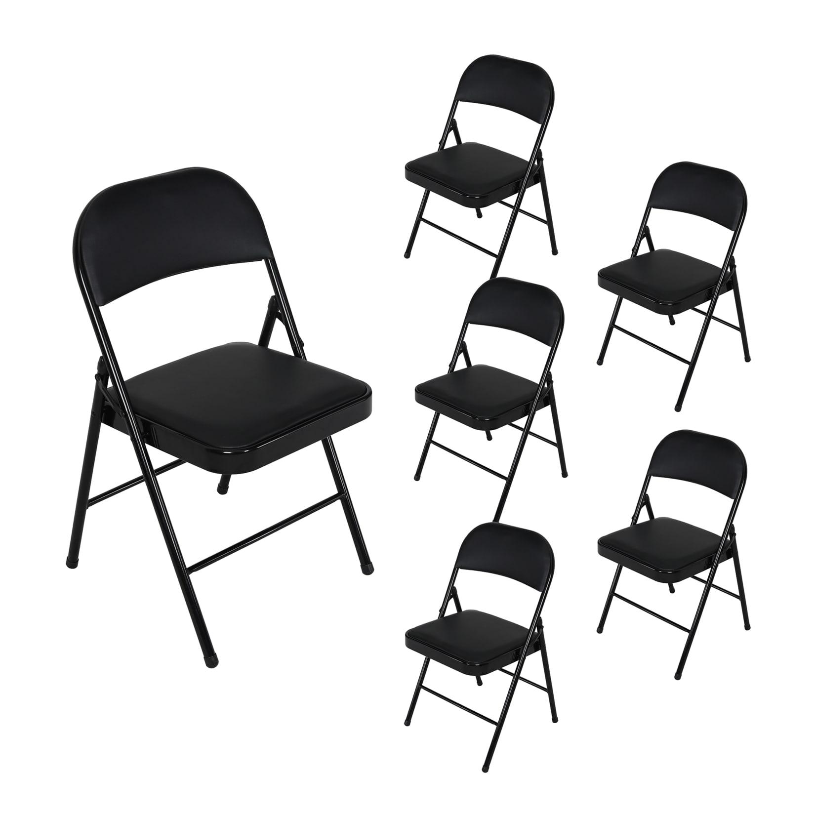 HTI-Living Klappstühle 6er Set Wedigo Schwarz