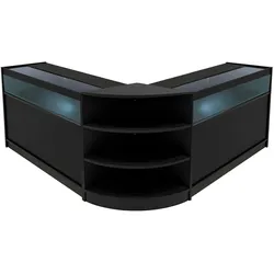 Theseus LED Verkaufstheken-Set LM60 + B1200 (2 Stück) – Schwarz