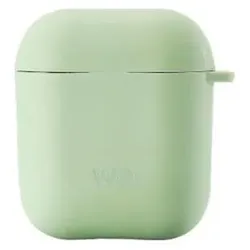 We-Vibe WE POP Coque silicone souple Airpods 2ème génération - COLORIS VERT (Kopfhörer Hülle), Kopfhörertasche + Schutzhülle, Grün