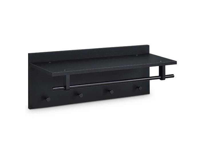 WANDGARDEROBE ULF schwarz/schwarz