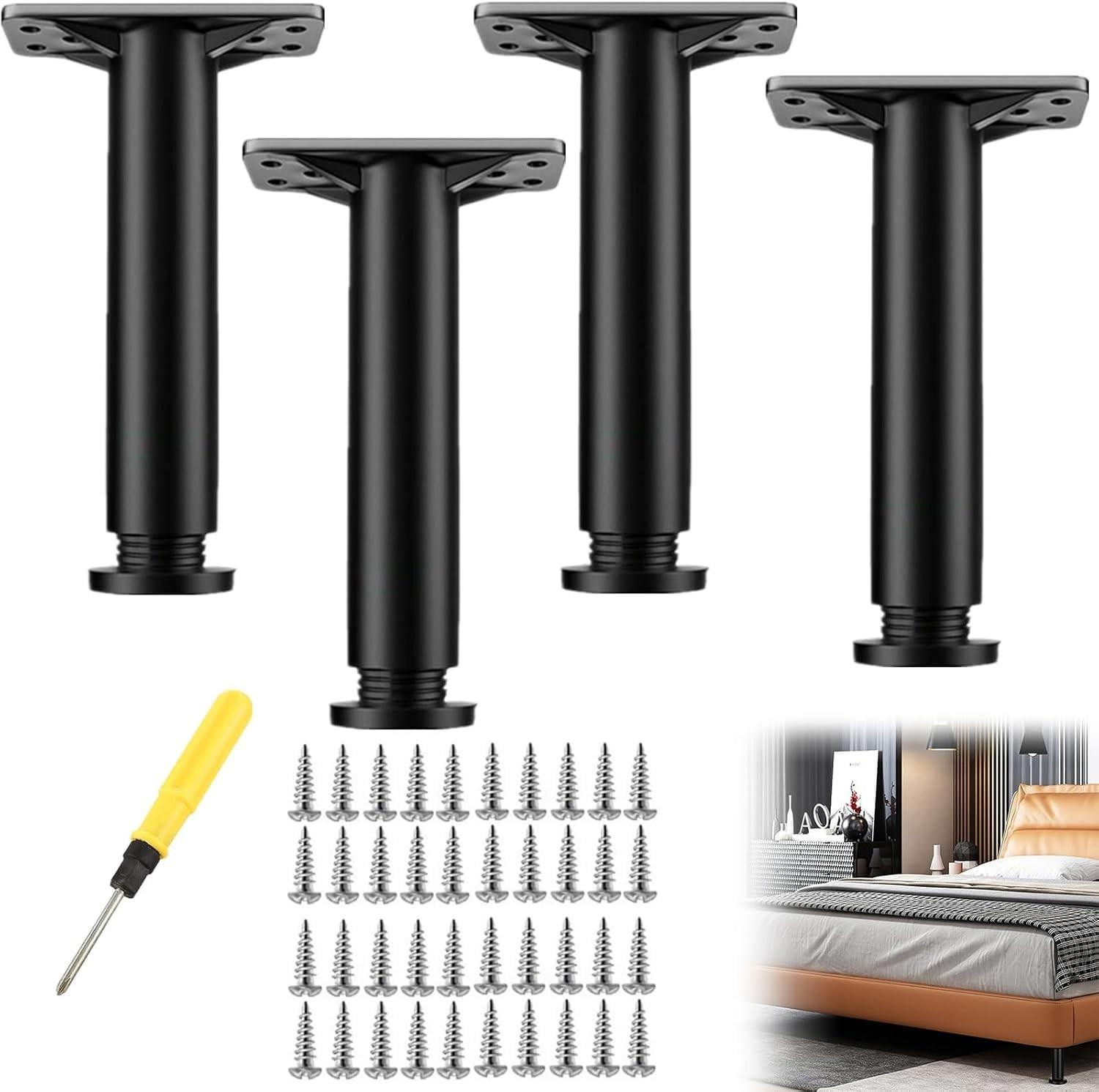 Set van 4 verstelbare meubelpoten