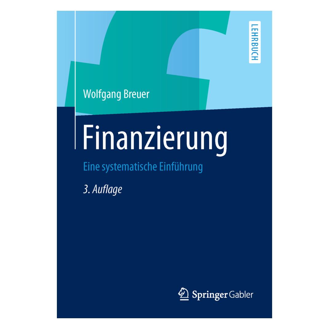 Gabler Finanzierung (Deutsch, Softcover, Wolfgang Breuer) (9401173)