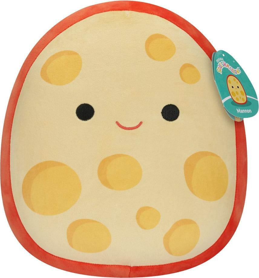 Squishmallows Gouda kaas pluche knuffel voor kinderen vanaf 3 jaar