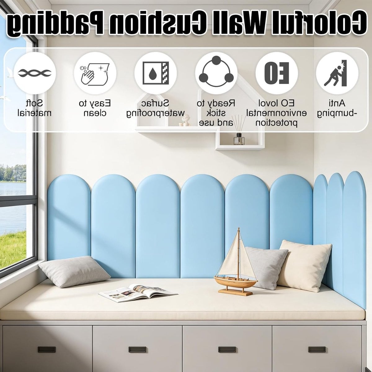3D Wandpanelen voor Muurdecoratie - Zelfklevende Wandbekleding voor de Slaapkamer