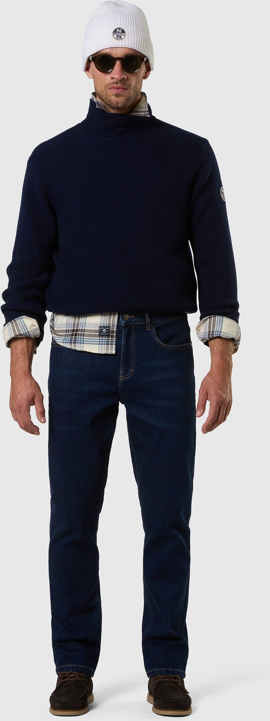 North Sails Maglione a collo alto d'archivio Black iris L
