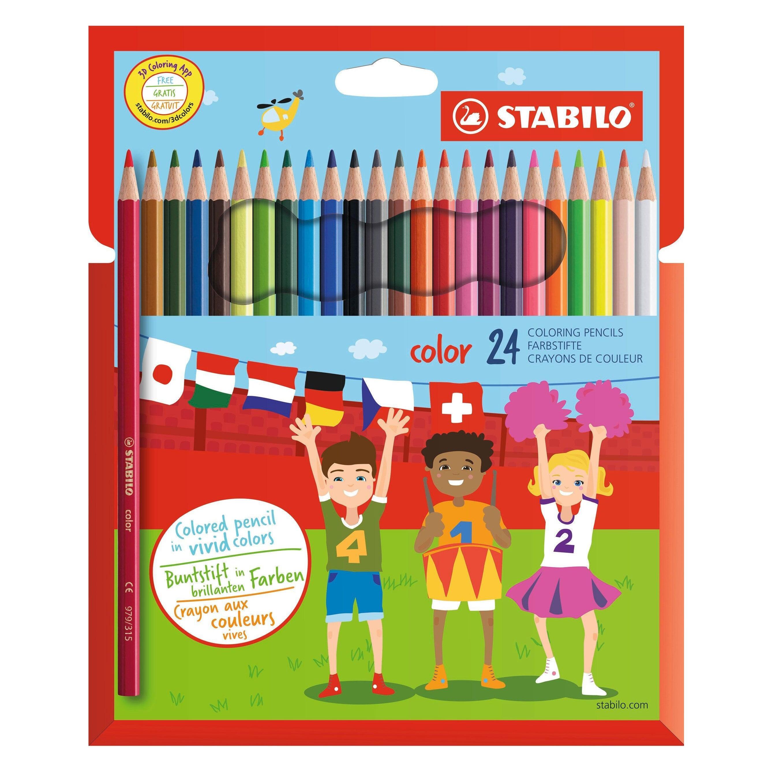 Stabilo color Buntstift (24x) (1924/77-01)
