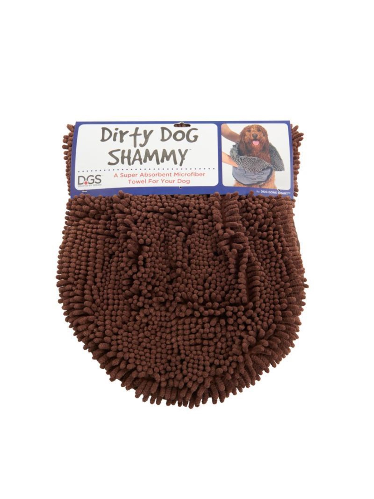Dog Gone Smart Dirty Dog Shammy Brown