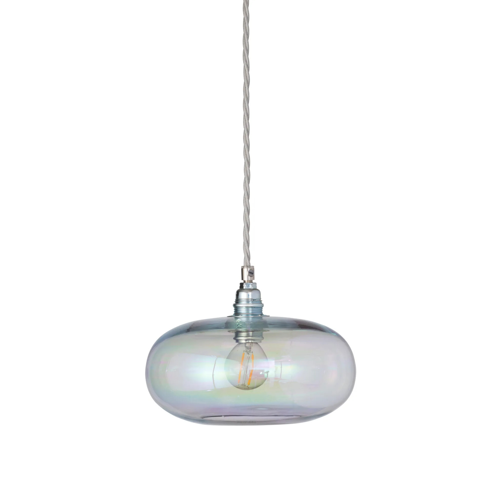 EBB & FLOW Horizon hanglamp, Chameleon-silver, Ø 21 cm
