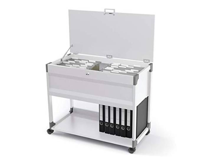 Durable 378710 Systeem Hangmappentrolley 100, grijs