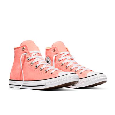 Sneaker CONVERSE "CHUCK TAYLOR ALL STAR", Herren, Gr. 44, pink (all heat), Synthetik, Schuhe Sneaker, für sportlichen Look im Alltag, sportlicher Stil, mit Schnürung
