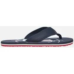 Embossed Hilfiger Beach Sandal - Flip-Flop - blau - 40