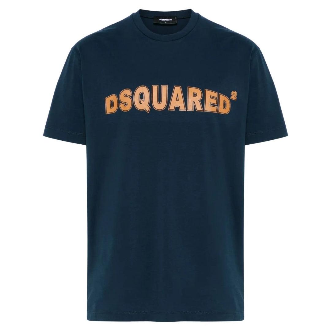 Dsquared2 Cool Fit Blauw Marine T-shirt