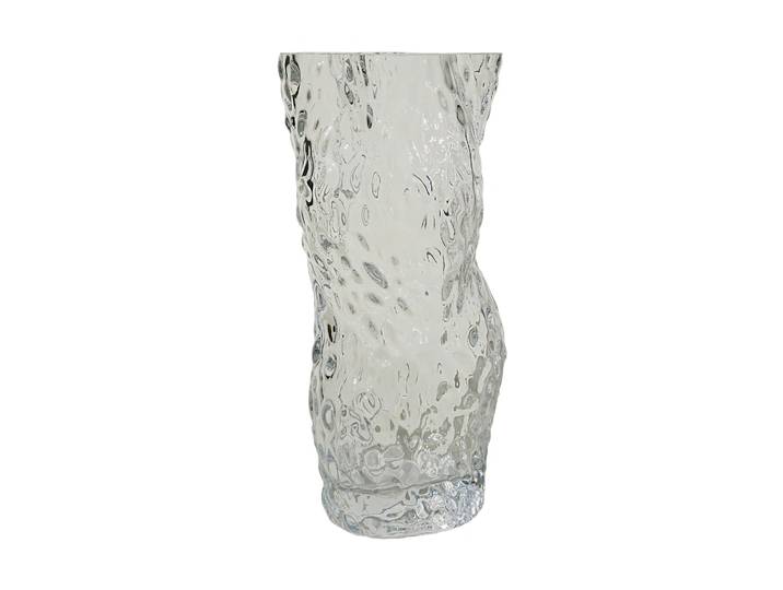 Hein Studio Vase Ostrea Rock verre 30 cm Transparent