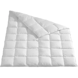 Traumschlaf Daunendecke Polar medium, Füllung: 80% Daunen, 20% Federn 135x200 cm - weiß