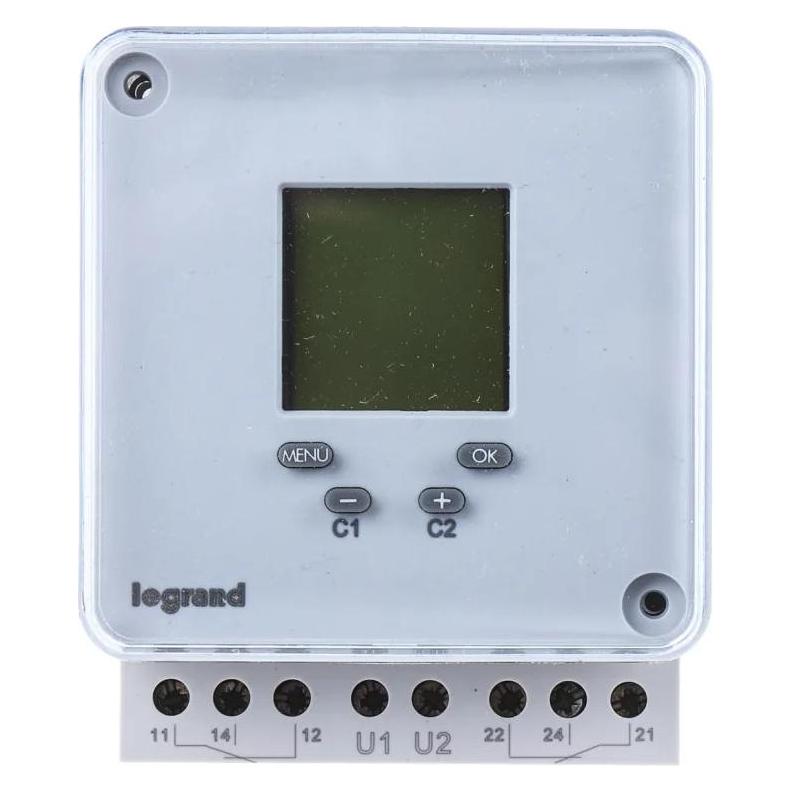 Legrand LEG 49682 Digitalschaltuhr 230V MAXIREX D2 Frontaleinbau (049682)