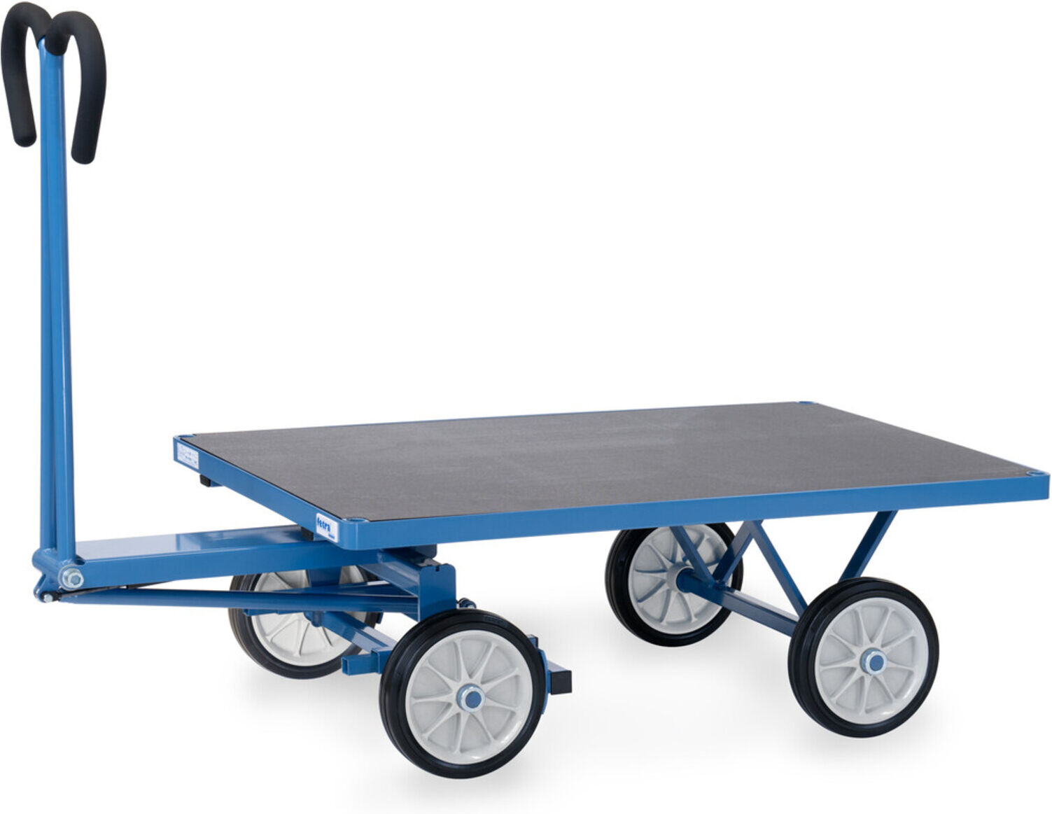 fetra Handpritschenwagen 6403V - Tragkraft 700kg Vollgummi-Reifen)