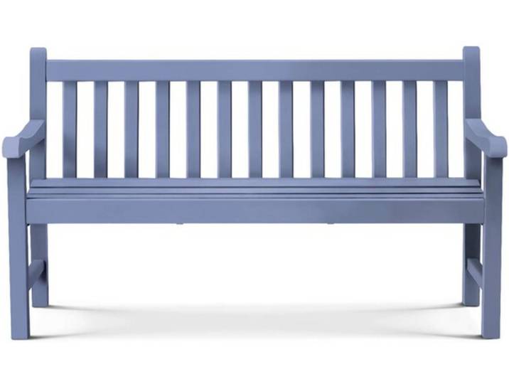 Sitz-Bank Notting Hill Ethimo blau, Designer Ethimo Design Studio, 153x88x67 cm