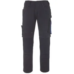 Bundhose "ERLANGEN" Unique mehrfarbig - 82C49 - schwarzblau/kornblau