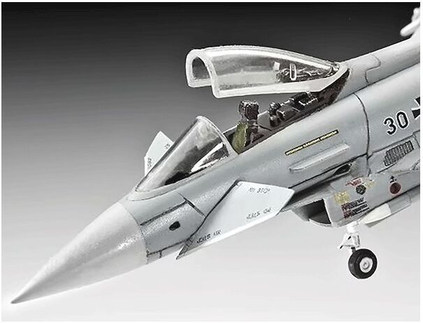 Maquette Eurofighter typhoon Avion de combat Level 4 échelle 1:144 - Revell