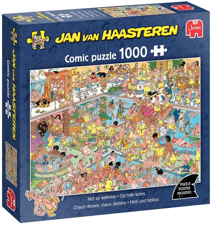 Jumbo Games Puzzle 1000 pcs Jan van Haasteren Chaud devant, Chaos dedans - Jumbo