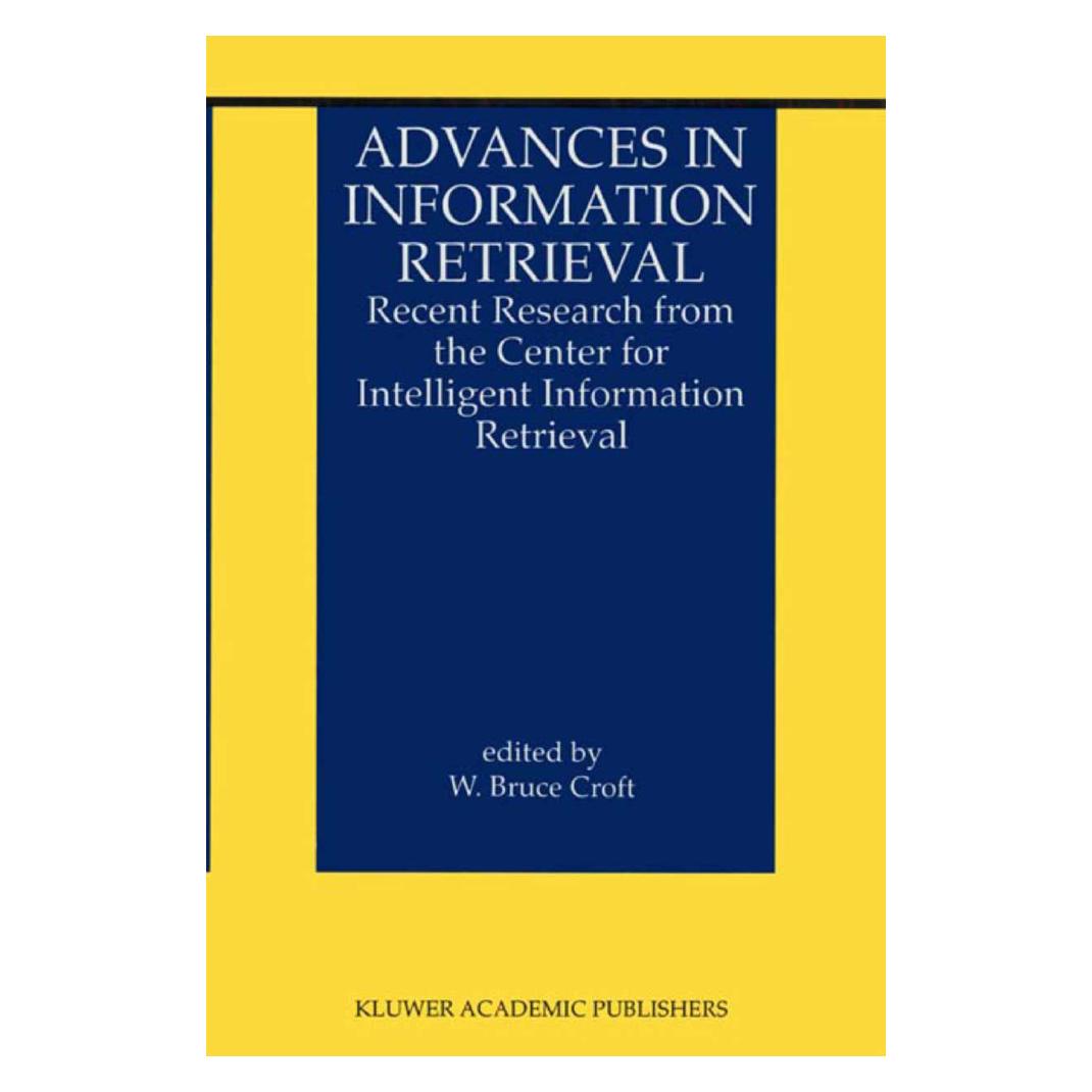 Springer Advances in Information Retrieval (Englisch, Softcover, Bruce Croft) (55531768)