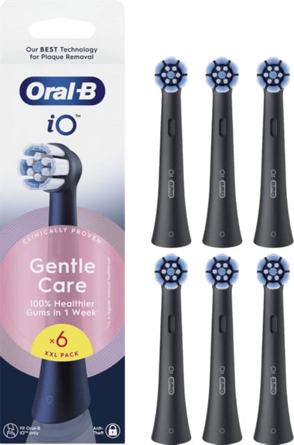Oral-B iO Gentle Care Zwart (6 stuks)