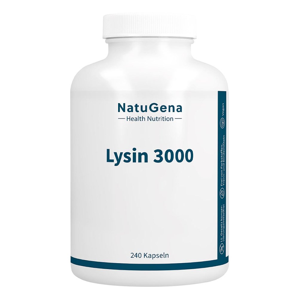 NatuGena GmbH NatuGena Lysin 3000 Kapseln 16790659