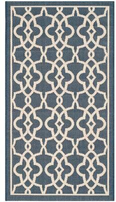SAFAVIEH Courtyard Raquel Indoor/ Outdoor Waterproof Patio Backyard Rug