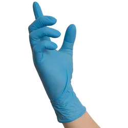 MCD Medical Care Dental GmbH 1000 Nitras BLUE WAVE Nitrilhandschuhe | Gr. S | blau | Einweghandschuhe