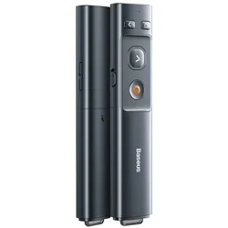 Baseus Baseus Orange Dot AI-Laserpointer mit automatischer Sprachtranskription, zwei Laser – Grau