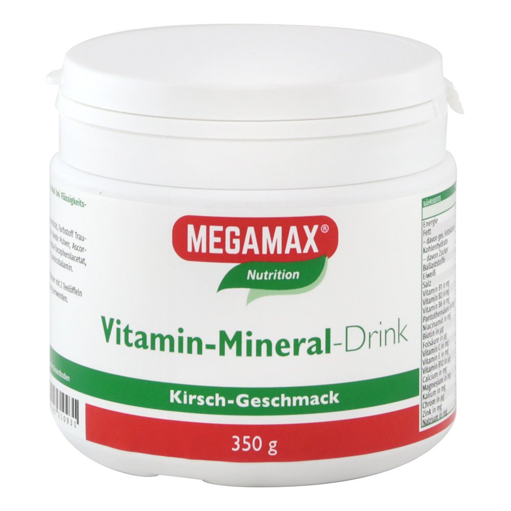 Megamax B.V. Megamax Vita Mineral Drink Kirsche Pulver 08763298