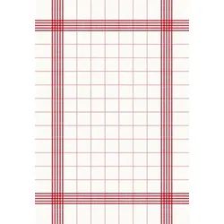 200x DUNI Towel Napkins 38 x 54 cm Towel Napkin Red