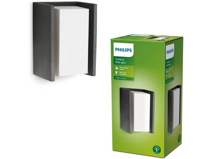 Philips Bridge buitenwandlamp - antraciet
