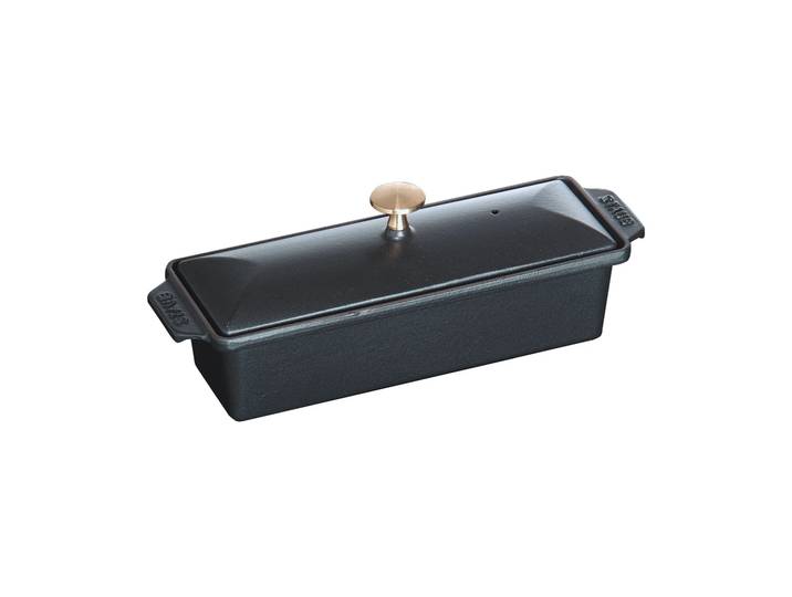 STAUB Terrine Staub plat à gratin fonte noir 30x11 cm