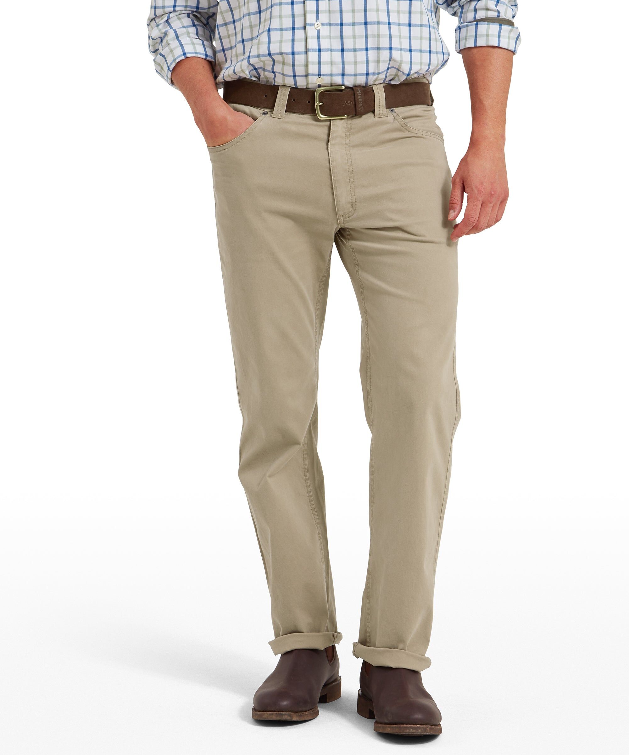 Schöffel Country Canterbury Jeans - Brown - Men