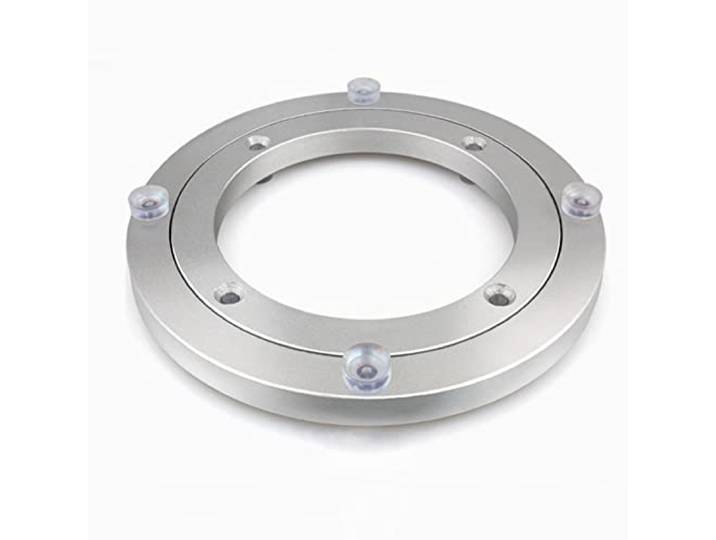 Aluminium Drehteller Lager 12~100 Cm Runde Platte Schwerlast Drehbeschlag Kugellager Drehbare Drehscheibe, Großer TV-Drehteller, Stumm 360° Glatt Drehbare Esstisch Drehteller Drehkranz(80cm)