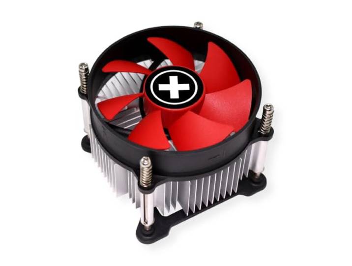 Xilence XC032 Performance C Serie CPU-koeler I250PWM Backplaat 92 mm PWM ventilator 95 Watt TDP Intel rood/zwart/zilver