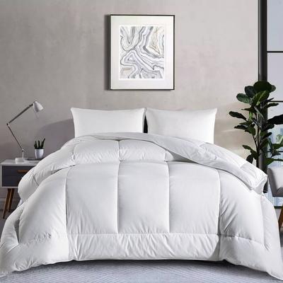 Peace Nest Grid Quilted All Season Down Alternative Comforter